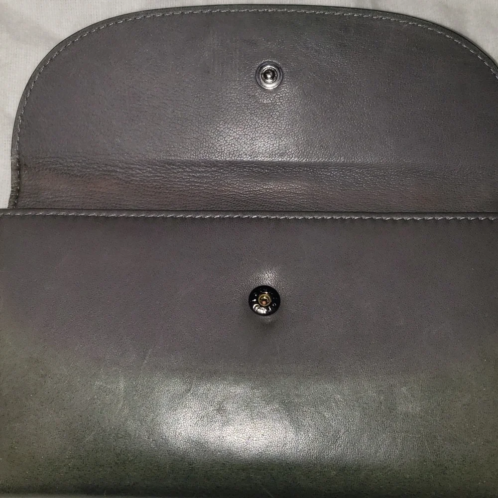 Christian Dior Plisse lambskin wallet